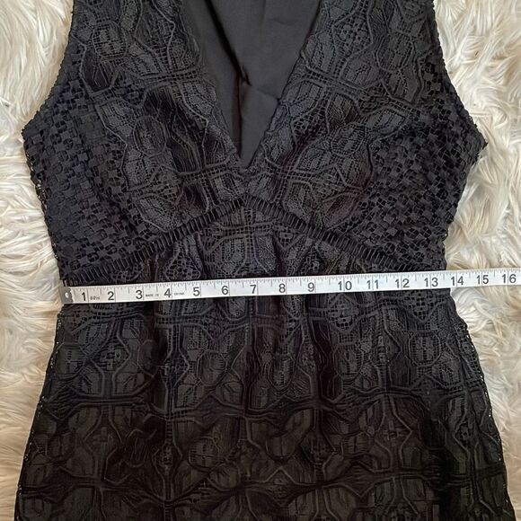 Anthropologie Joie Ardal Lace Sleeveless Midi Dress w/Cut Outs Like New (Size:4) - Picture 10 of 14